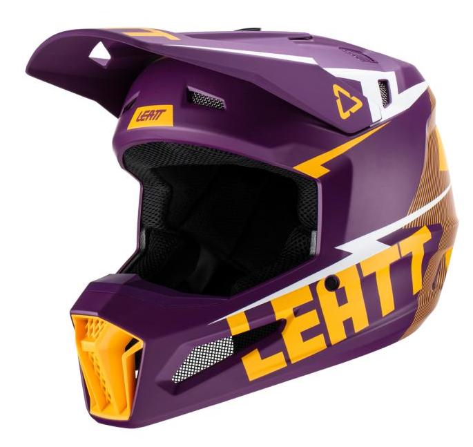 Шлем подростковый Leatt Moto 3.5 Junior Indigo