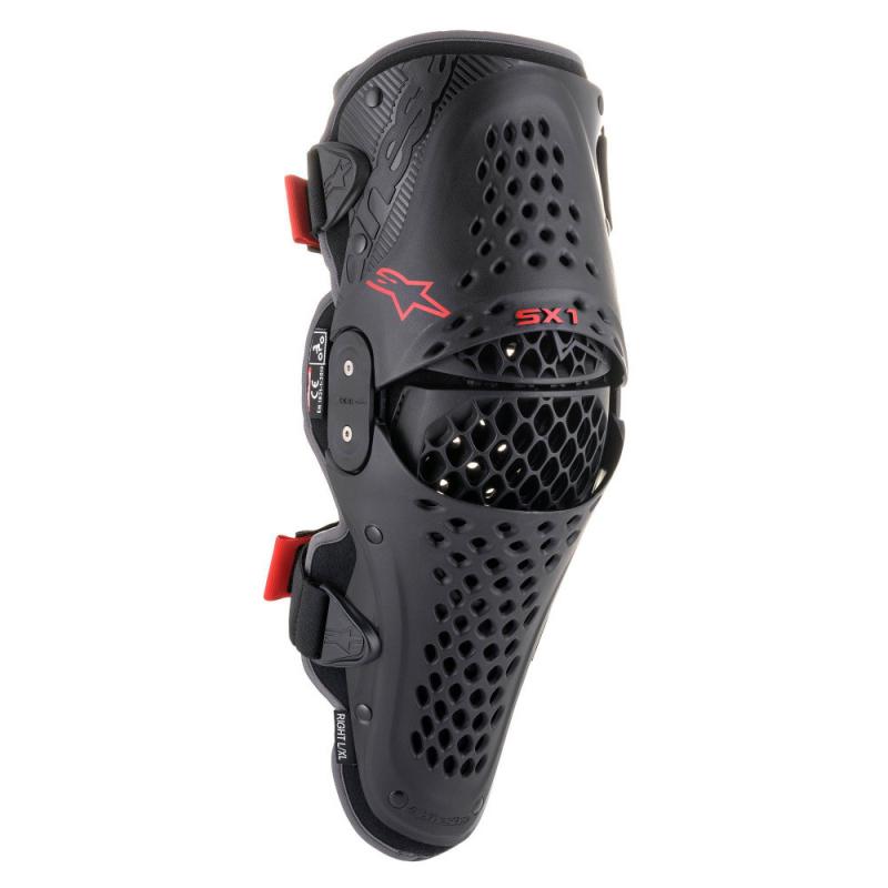 Защита колена ALPINESTARS SX-1 v2 KNEE PROTECTOR черно-красный, 13