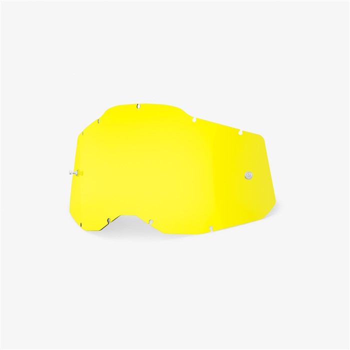 Прозрачная линза 100% RC2/AC2/ST2 Replacement Lens Yellow