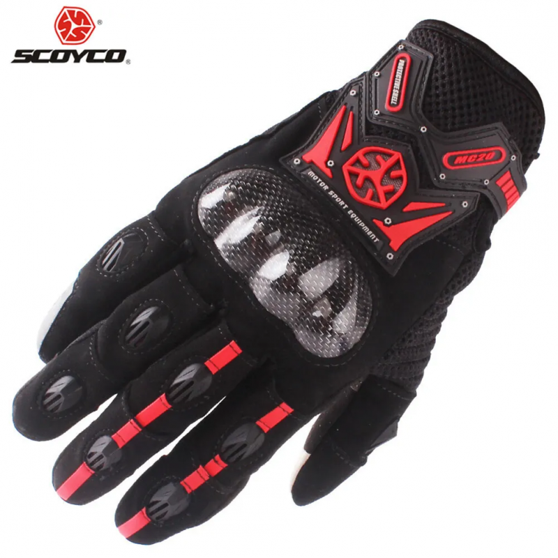 Перчатки Scoyco MC20 (Carbon) Red