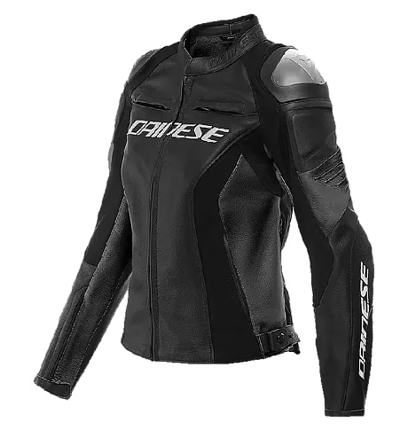 Куртка кожаная женская Dainese Racing 4 Blk/blk