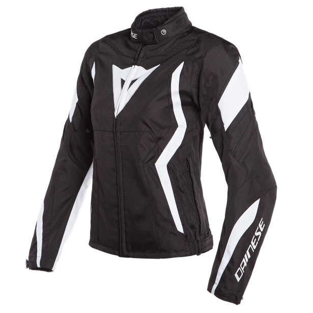 Куртка женская текстиль Dainese Edge Lady Tex Jacket, Black-matt/White