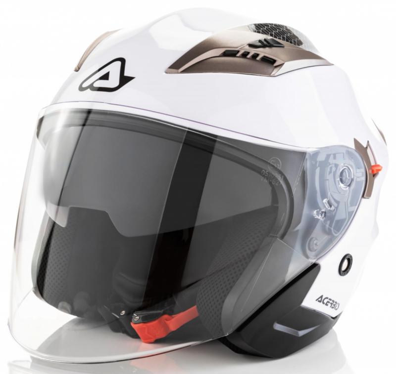 Шлем Acerbis Jet Firstway White Glossy