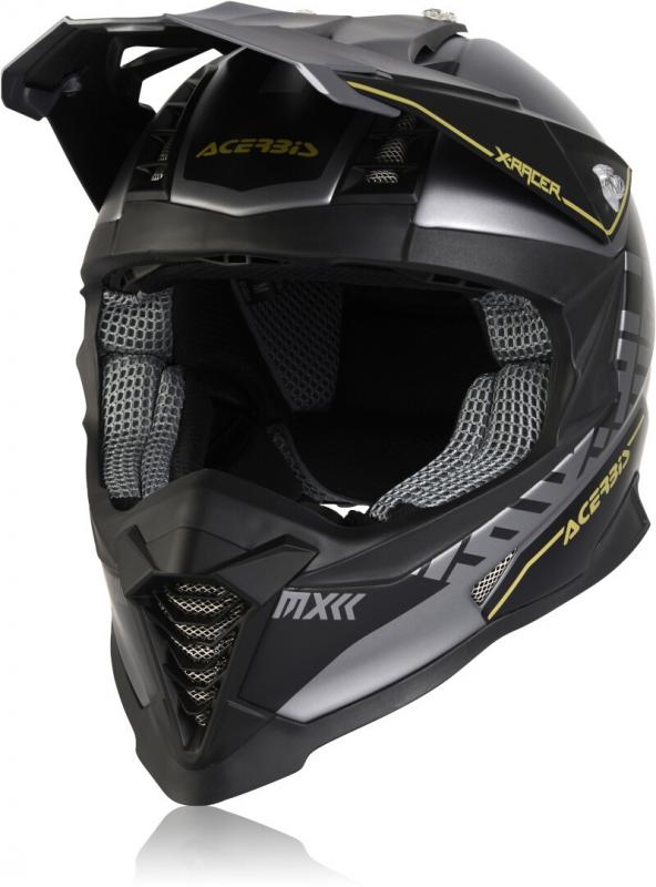 Мотошлем кроссовый Acerbis X-RACER VTR Black/Grey