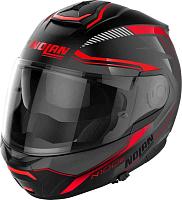 Шлем модуляр Nolan N100-6 Surveyor N-Com 021 Flat Black/Red