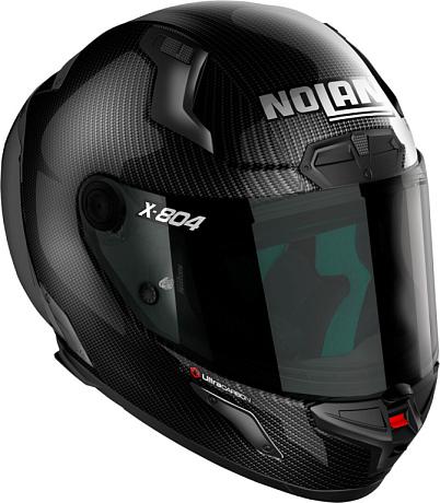 Мотошлем интеграл Nolan X-804 RS ULTRA CARBON (2024) Puro 001 XS