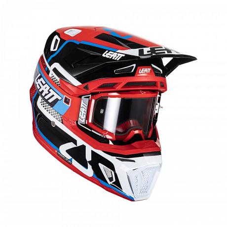 Шлем кроссовый Leatt Moto 8.5 V24 Helmet Kit Red 2XL