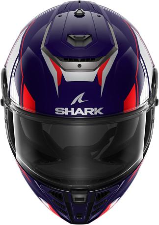 Мотошлем интеграл Shark Spartan RS BYRHON Blue/White/Chrome S
