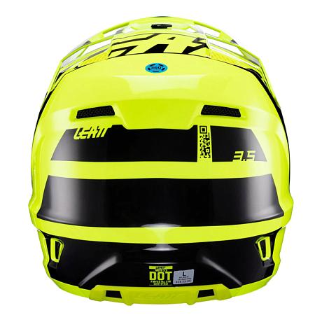 Шлем подростковый Leatt Moto 3.5 Junior Helmet Kit 2024 Citrus M