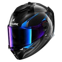 Шлем интеграл Shark Spartan Gt Pro Kultram Carbon Black/Blue